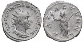 251 d.C. Treboniano Galo. Roma. Antoniniano. Ve. 4,08 g. PAX AETERNA EBC-. Est.40.