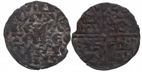 1263. Alfonso X (1252-1284). Dinero 6 lineas. Ve. 0,92 g. MBC. Est.40.