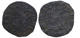 1390-1406. Enrique III (1390-1406). Coruña. Cornado. Ve. 0,85 g. MBC-. Est.30.