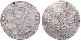 1625. Felipe IV (1621-1665). Amberes. Patagón. Ag. 28,02 g. MBC. Est.140.