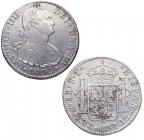 1803. Carlos IV (1788-1808). México. 8 reales. FT. A&C 977. Ag. 26,94 g. Atractiva. Brillo original. EBC. Est.150.