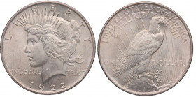 1922. Estados Unidos. 1 Dolar. Ag. 26,77 g. SC-. Est.45.