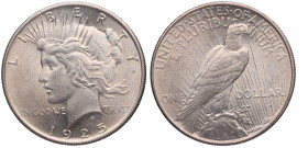 1925. Estados Unidos. 1 Dolar. Ag. 26,81 g. SC-. Est.45.