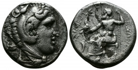 (Silver 16.35g 26mm) Kingdom of Macedon, Alexander III 'the Great' AR Tetradrachm. Amphipolis, circa 322-317 BC. 
Struck under Philip III and Alexande...