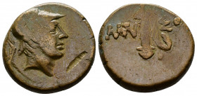 (Bronze, 7.79g 20mm) PONTOS. Amisos. Time of Mithradates VI Eupator, circa 85-65 BC. AE