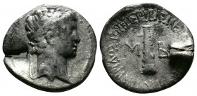 (Silver 3.05g 18mm) KINGS OF CAPPADOCIA. Archelaos Philopatris Ktistes (36 BC-17 AD). Drachm. 
Diademed head right within filleted border.
Rev: Club d...