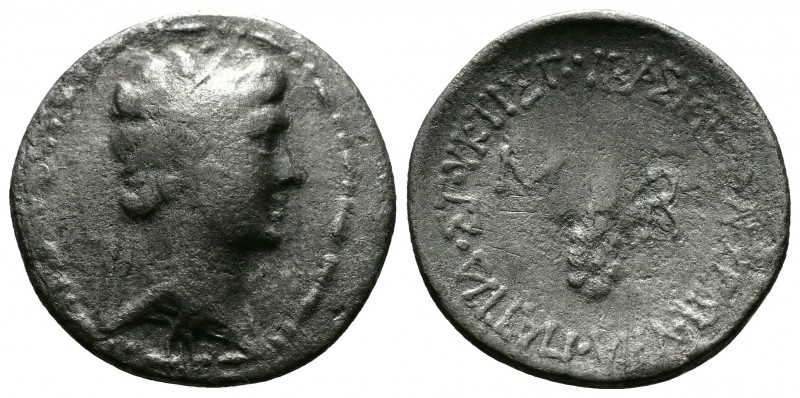 (Silver 2.84g 19mm) KINGS OF CAPPADOCIA. Archelaos Philopatris Ktistes (36 BC-17...