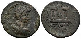 (11.91g 31mm Bronze) Pontus. Zela Caracalla Dated CY 146 = AD 209/10. AE
AV KAI M AYPH ANTѠ[NINOC], laureate head to right 
Rev. ZHΛITѠN TOY ΠONT, sta...