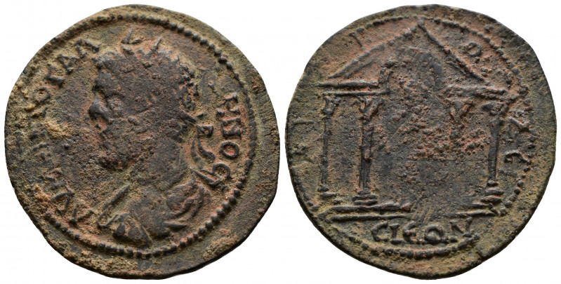 (7.85g 31mm Bronze) CARIA. Aphrodisias. Gallienus (253-268). AE 
AV KAI ΠOΛI ΓAΛ...