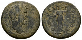 (7.41g 26mm Bronze) LYDIA. Thyateira. Septimius Severus (193-211). AE