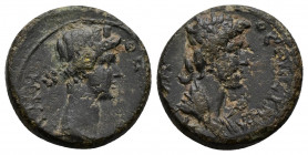 (3.18g 17mm Bronze) MYSIA. Pergamum. time of Trajan to Hadrian, 98-138.