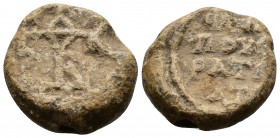 (Lead, 10.90g 22mm) Byzantine Circa 7th-11th centuries