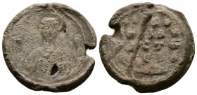 (Lead, 12.84g 24mm) Byzantine Circa 10th-11th centuries