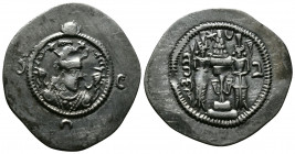 (Silver, 4.00g 29mm) Sasaninan Kingdom 224 to 651 AD