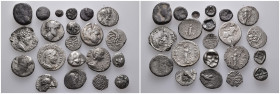 (Silver, 39.53g) 21 ancients piece. Sold as seen