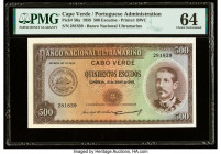 Cape Verde Banco Nacional Ultramarino 500 Escudos 16.6.1958 Pick 50a PMG Choice Uncirculated 64. 

HID09801242017

© 2022 Heritage Auctions | All Righ...