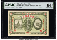 China Wan Feng Yuan 1000 Cash ND (1928) Pick UNL PMG Choice Uncirculated 64 EPQ. 

HID09801242017

© 2022 Heritage Auctions | All Rights Reserved