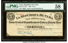 Cuba Republica de Cuba 1 Peso 17.8.1869 Pick 61 PMG Choice About Unc 58. Faded Seal. 

HID09801242017

© 2022 Heritage Auctions | All Rights Reserved