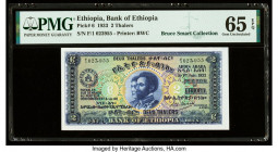 Ethiopia Bank of Ethiopia 2 Thalers 1.6.1933 Pick 6 PMG Gem Uncirculated 65 EPQ. 

HID09801242017

© 2022 Heritage Auctions | All Rights Reserved