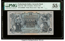 Netherlands Indies Javasche Bank 10 Gulden 8.8.1939 Pick 79c PMG About Uncirculated 55 EPQ. 

HID09801242017

© 2022 Heritage Auctions | All Rights Re...