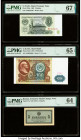 Russia Group Lot of 5 Graded Examples PMG Superb Gem Unc 67 EPQ (2); Gem Uncirculated 66 EPQ; Gem Uncirculated 65 EPQ; Choice Uncirculated 64. 

HID09...