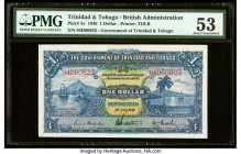 Trinidad & Tobago Government of Trinidad and Tobago 1 Dollar 1.7.1949 Pick 5e PMG About Uncirculated 53. 

HID09801242017

© 2022 Heritage Auctions | ...