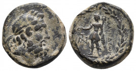 Lydia. Blaundos circa 200-100 BC Ae 8.5gr, 18.8mm