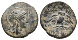 MYSIA. Pergamon. Early-mid 2nd century BC. AE 2.7gr, 17mm
