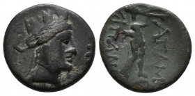 PHRYGIA. Apameia. Ae (Circa 88-40 BC). 3.6gr, 16.3mm