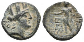 CILICIA. Soloi. Ae (Circa 2nd-1st centuries BC) 2.2gr, 16.6mm