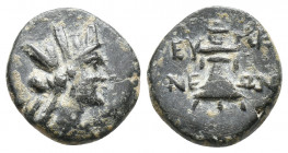 PHRYGIA. Eumeneia. Circa 200-133 BC. AE 1.9gr, 13.0mm