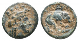 Mysia. Plakia circa 350-300 BC. 1.5gr, 12.1mm