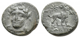 IONIA. Miletos. Ae (Circa 259-246 BC). Zopyr[...], magistrate. 2.4gr, 12.7mm