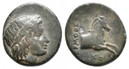 IONIA. Kolophon. Ae (Circa 330-285 BC) 1.9gr, 14.4mm
