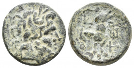 PISIDIA. Termessos. Ae (1st century BC) 4.4gr, 17.2mm