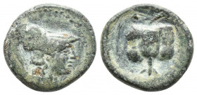 PAMPHYLIA. Side. Ae (1st century BC). 4.0gr, 16.1mm