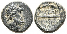 Phrygia, Abbaitis Æ 22mm. 2nd century BC.7.2gr, 19.8mm