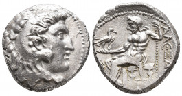 Imitation of Alexander III 'the Great' of Macedon (3rd-2nd centuries BC). Tetradrachm.Weight: 15.39 g. Diameter: 25,2 mm.