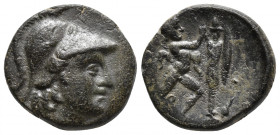 MACEDON. Antigonos II Gonatas. 277/6-239 B.C. AE Weight: 5.99 g. Diameter: 17 mm.