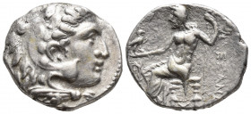 Imitation of Alexander III 'the Great' of Macedon (3rd-2nd centuries BC). Tetradrachm. Weight: 14,36 g. Diameter: 22,6 mm.