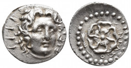 CARIAN ISLANDS. Rhodes. Ca. 84-30 BC. AR drachm (17,3mm, 3,65 gm, 1h)