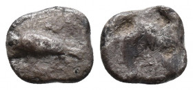 Mysia. Kyzikos circa 550-500 BC. 0.6gr, 8.4mm