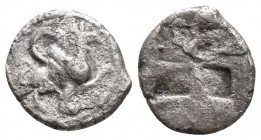 IONIA, Teos. Late 6th-early 5th century BC 1.2gr, 11.7mm