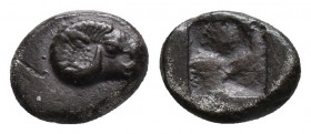 Troas. Kebren Ar circa 500-420 BC.. 0.5gr, 5.3mm