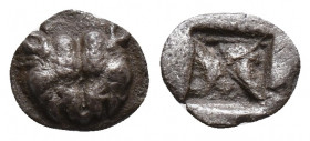 LESBOS, Unattributed early mint. Circa 500-450 BC. 0.4gr, 4.6mm