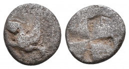 IONIA, Teos. Late 6th-early 5th century BC 1gr, 8.1mm