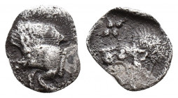 Mysia. Kyzikos circa 520-480 BC 0.3gr, 5.8mm