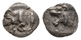 Mysia. Kyzikos circa 520-480 BC 0.2gr, 5.9mm