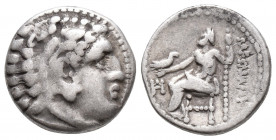 Kingdom of Macedon. Alexander III, "The Great". drachm. 336-323 BC 4.1gr, 14.9mm
