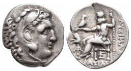 Kingdom of Macedon. Alexander III, "The Great". drachm. 336-323 BC 4.1gr, 15mm